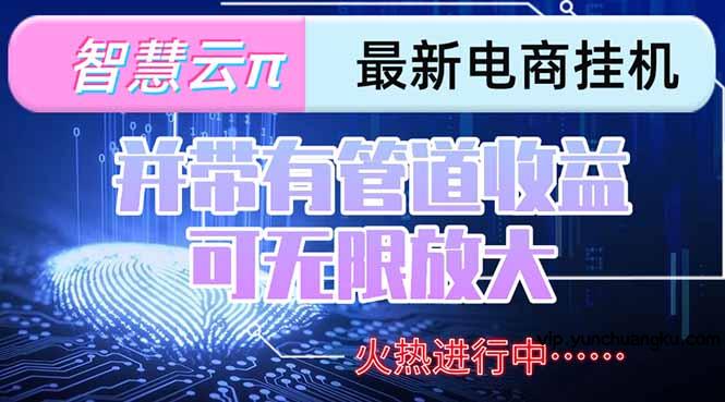 智慧云π电脑挂机单机每天收益300—500+ 并带有团队管道收益 可无限放大-云创项目库