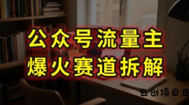 AI公众号流量主爆火赛道拆解—剧评领域，86分钟干货分享-云创项目库
