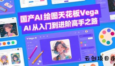 国产AI绘图天花板 Vega AI从入门到进阶高手之路-云创项目库