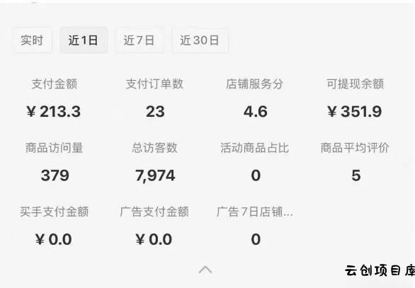 图片[1]-小红书虚拟店铺攻略，开店-上架-全自动发货出售学科虚拟资料完整流程-云创项目库