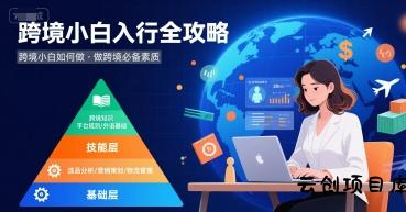 跨境小白如何做，跨境小白入行全攻略，做跨境必备素质-云创项目库