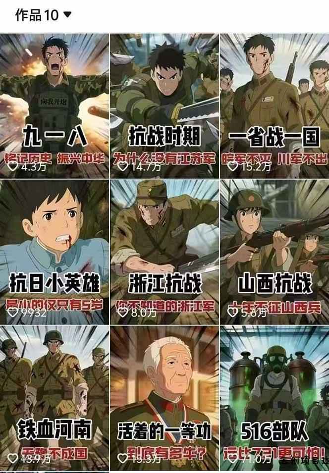 图片[2]-动漫历史类视频制作全流程，学文案撰写、分镜提示词，掌握动漫图生成+抠图配音剪辑-云创项目库