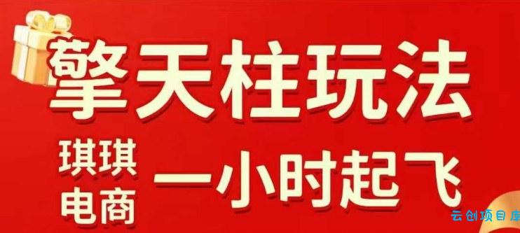拼多多擎天柱玩法【1.0】2025年10月，​​水果生鲜最快2小时起飞，​标品最慢2天起链接-云创项目库