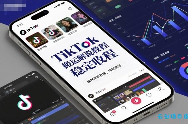 TikTok搬运解说教程,稳定收益,操作简单易懂,批量可做,持续稳定