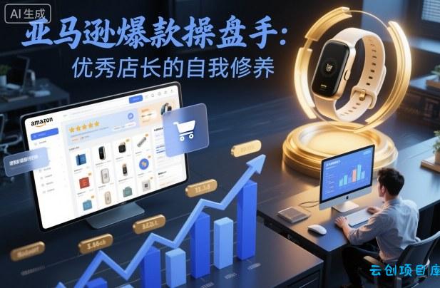 亚马逊爆款操盘手:优秀店长的自我修养-云创项目库