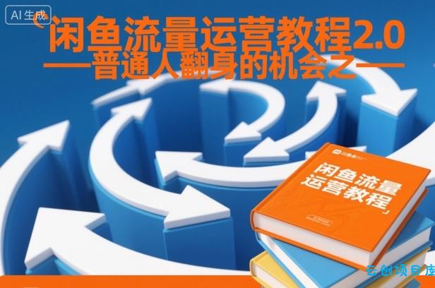 闲鱼流量运营教程2.0——普通人翻身的机会之一-云创项目库