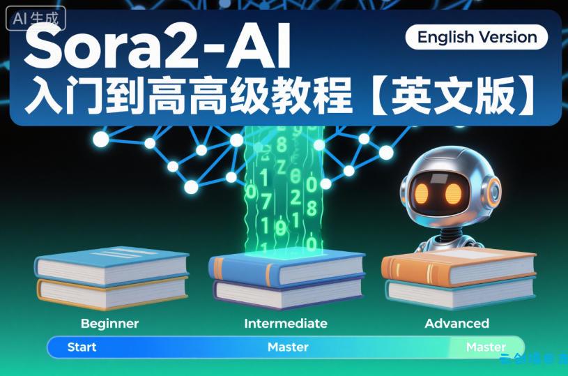 Sora2-AI入门到高级教程【英文版】-云创项目库
