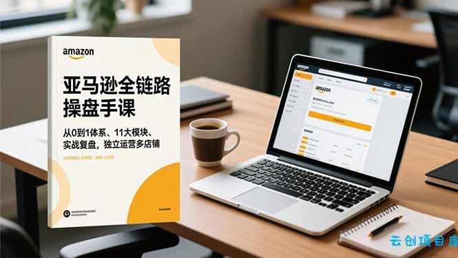 亚马逊全链路操盘手课,从0到1体系、11大模块、实战复盘,独立运营多店铺-云创项目库