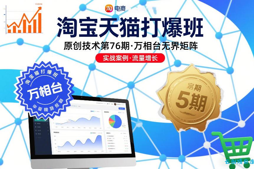 淘宝天猫打爆班原创技术第76期，万相台无界矩阵-云创项目库