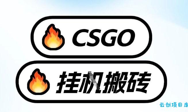 真全网独家CSGO挂G，最新玩法,单日捡漏1K+，不用电脑，不用打游戏【揭秘】-云创项目库