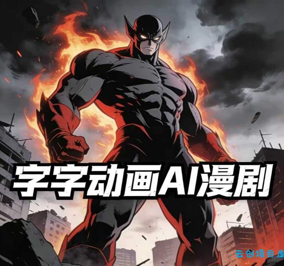 字字动画AI漫剧2026年第1期系统课程,小白看完就能学会实操的漫剧课,单人月收1-3W