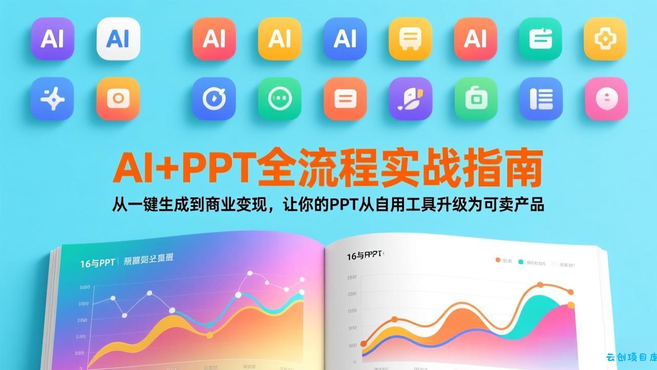 AI+PPT全流程实战指南：从一键生成到商业变现，让你的PPT从自用工具升级为可卖产品-云创项目库