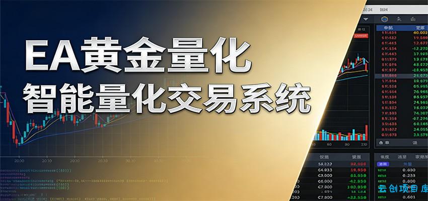 稳盈型黄金EA量化交易系统,全程无需人工盯盘,系统精准捕捉市场信号-云创项目库