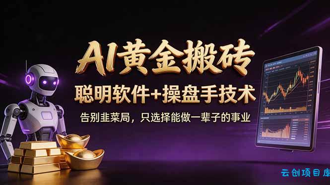 A1黄金搬砖 聪明软件+操盘手技术 告别韭菜局,小白也可以轻松上手日赚50-100U-云创项目库