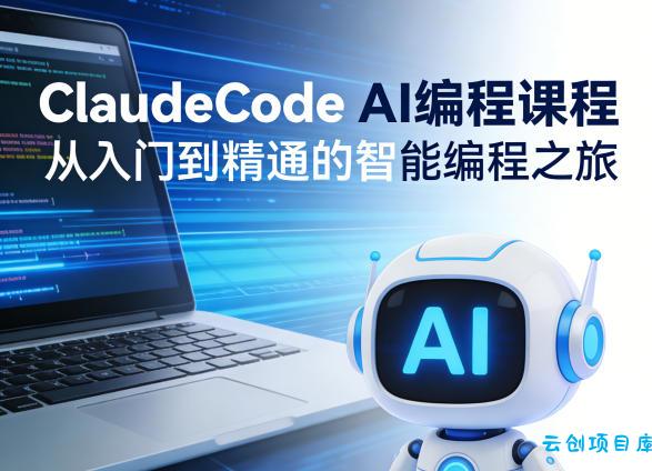 ClaudeCode AI编程课程，从入门到精通的智能编程之旅-云创项目库