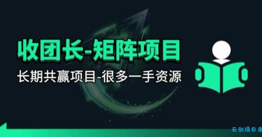 【团长合作】视频矩阵项目_招发手矩阵+剪辑师，共赢项目【揭秘】-云创项目库