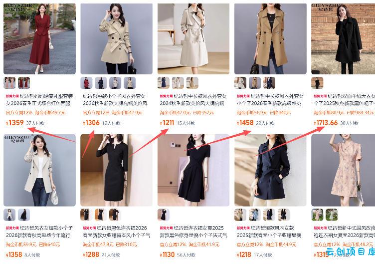 【超强副业】淘宝超高价女装项目：1单賺1k+，可工作室放大（共52节）