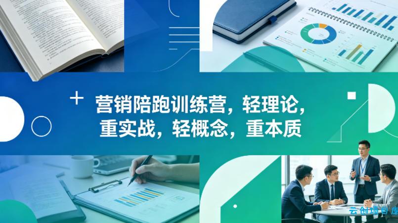 老A营销陪跑训练营，轻理论，重实战，轻概念，重本质(更新2026年4月)-云创项目库