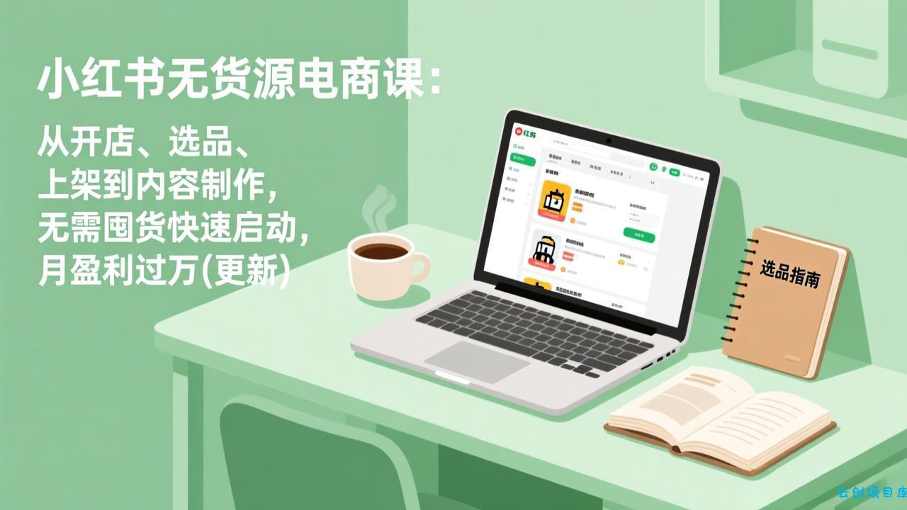 小红书无货源电商课(4月20更新-云创项目库