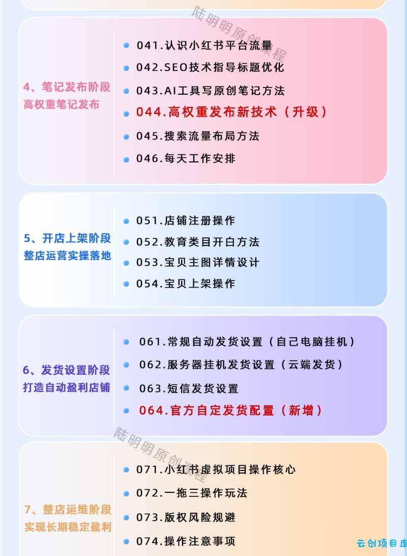 图片[3]-小红书虚拟项目特训班9.0，全面拥抱AI，批量产出原创PPT货源，单品/单店纯利润几万到几十W-云创项目库