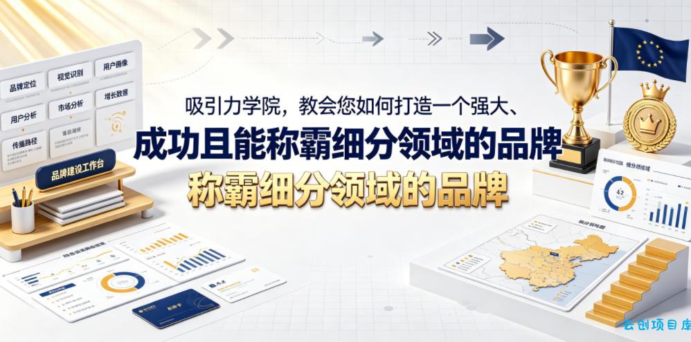 吸引力学院,教会您如何打造一个强大、成功且能称霸细分领域的品牌!【原创双语字幕】
